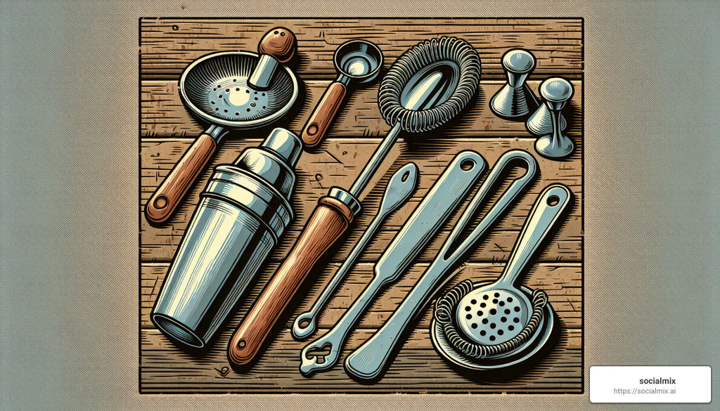 Strainer - cocktail generator Strainer - cocktail generator