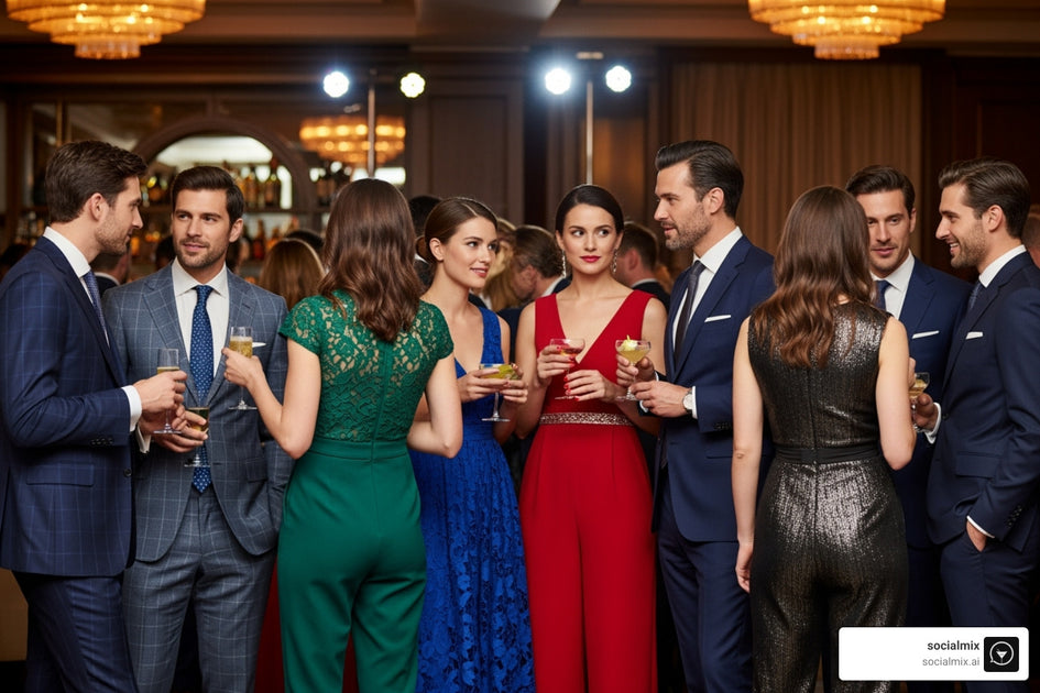decoding cocktail hours: how to master the flow of... Sip in Style: Decoding Cocktail Hour Outfits