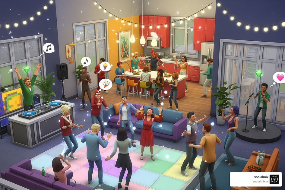 From Awkward to Awesome: A Simmer's Guide to Social Events