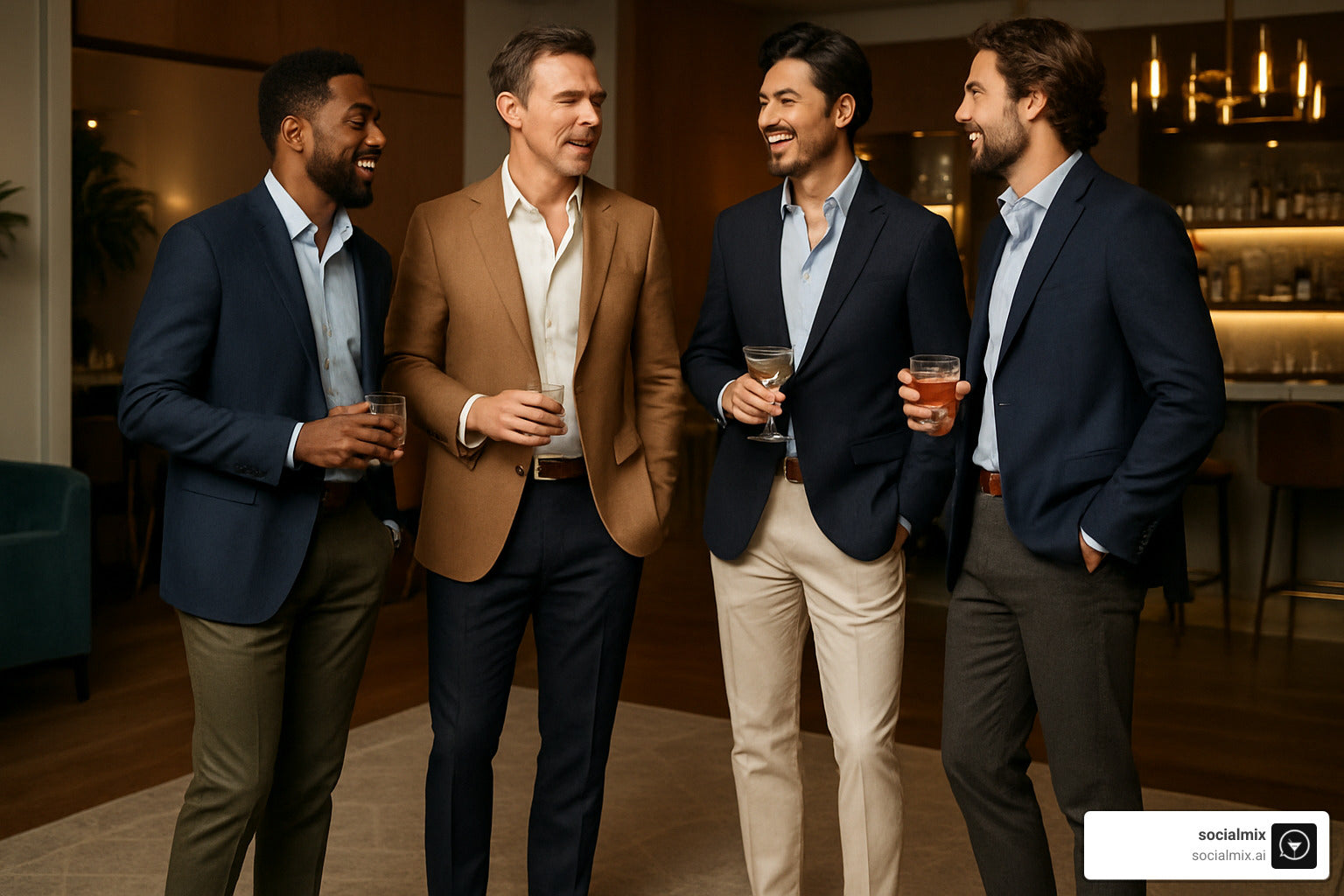 Mastering the Art of Cocktail Casual for Men Mastering the Art of Cocktail Casual for Men