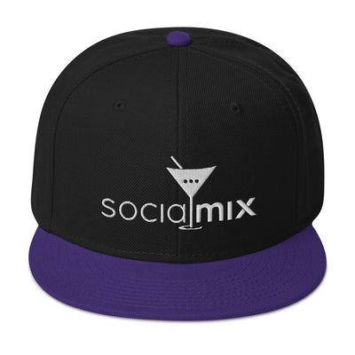 Plum Snapback Hat - socialmix®Official Site