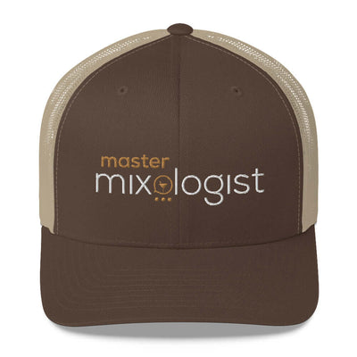 Master Mixologist Khaki Trucker Cap - socialmix®Official Site