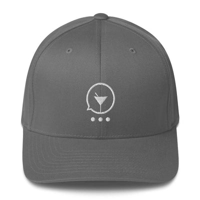 Why So Grey Structured Twill Cap - socialmix®Official Site